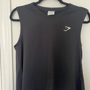 Gymshark women's black tank top Size M